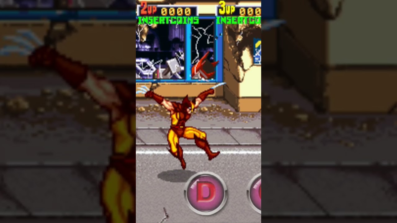 X-MEN Marvelous Action Fighting Game.