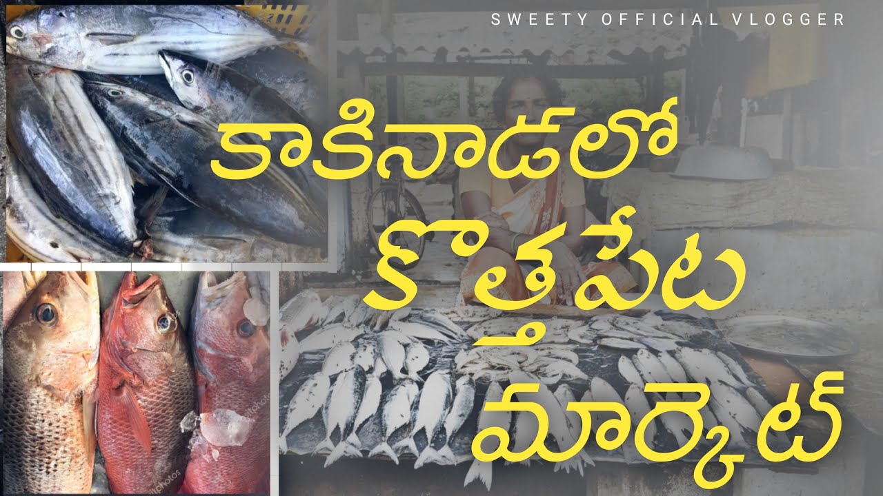 కాకినాడలో కొత్తపేట మార్కెట్ చూద్దాం రండి?||#sweety @SweetyOfficialvlogger🦈🐠🐟 #vlogger🦐 #market🦑🦐🦀