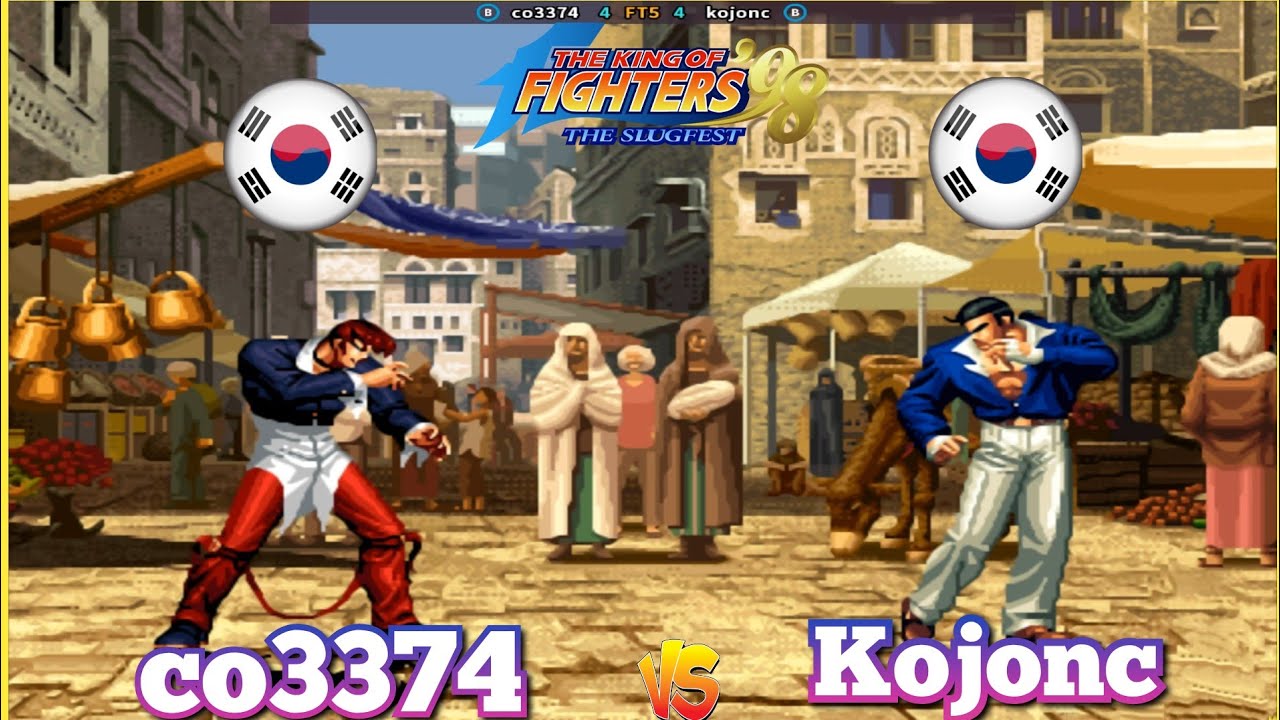 KOF98 | co3374 🇰🇷 V's Kojonc 🇰🇷 FT5 SO CLOSE FIGH MUST WATCH