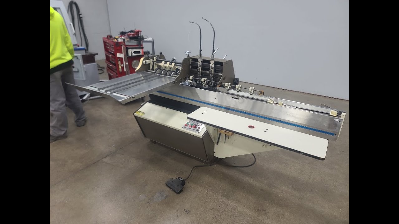 Rosback 203R Semi-Automatic Saddle Stitching System