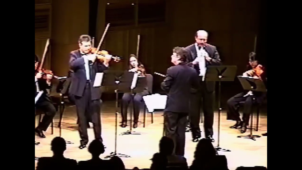 Concierto Doble de Bach Violín y Oboe BWV 1060 Re menor