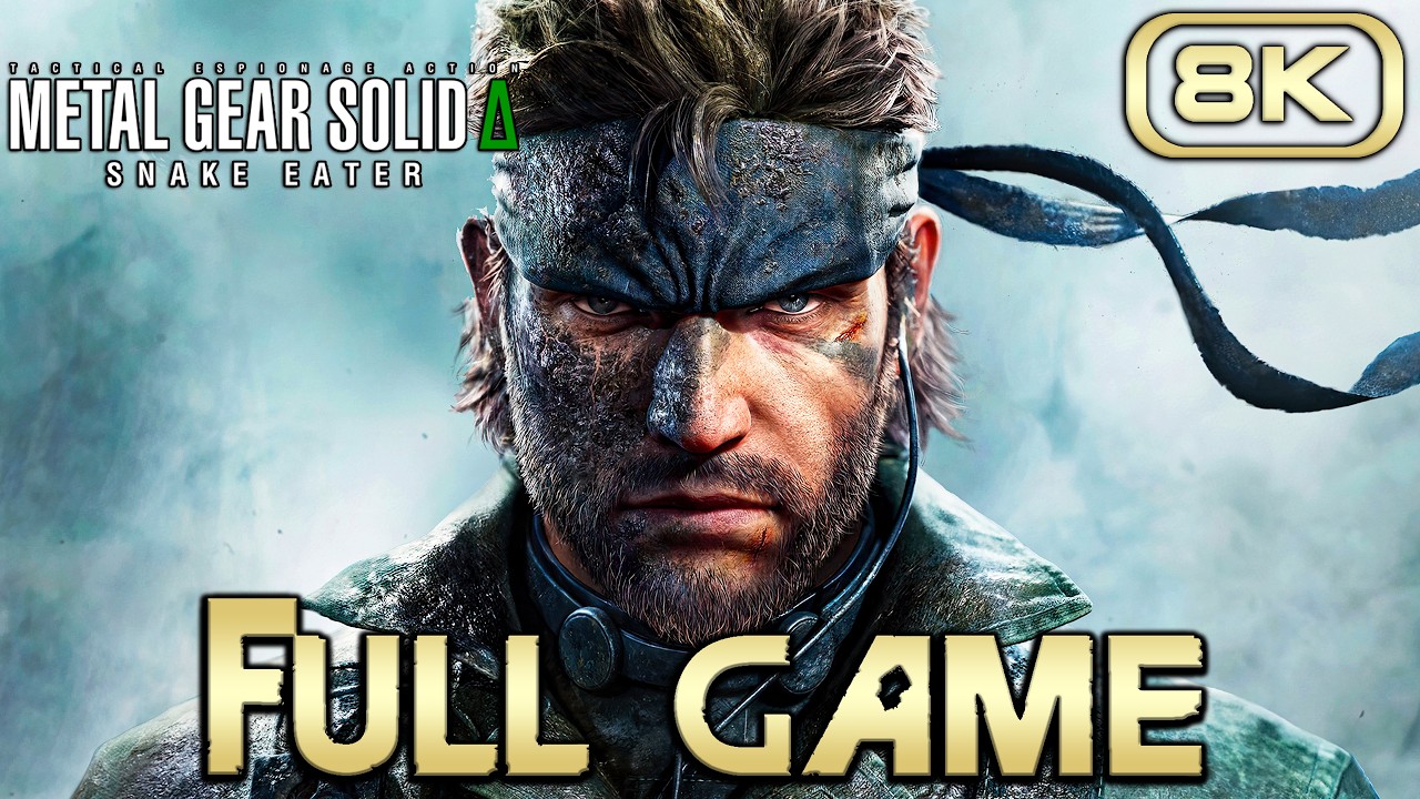 METAL GEAR SOLID DELTA SNAKE EATER Gameplay Walkthrough FULL GAME (8K 60FPS) No Commentary