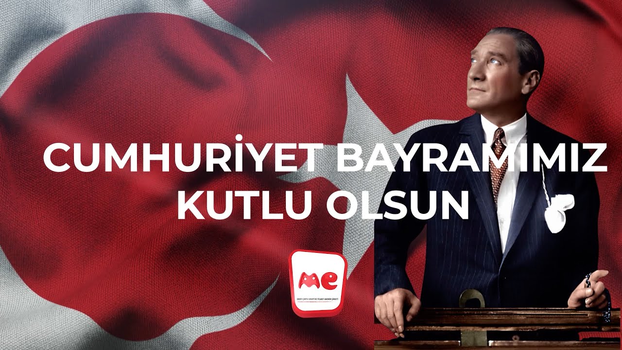 Gururla üretiyor, Cumhuriyetle büyüyoruz.
