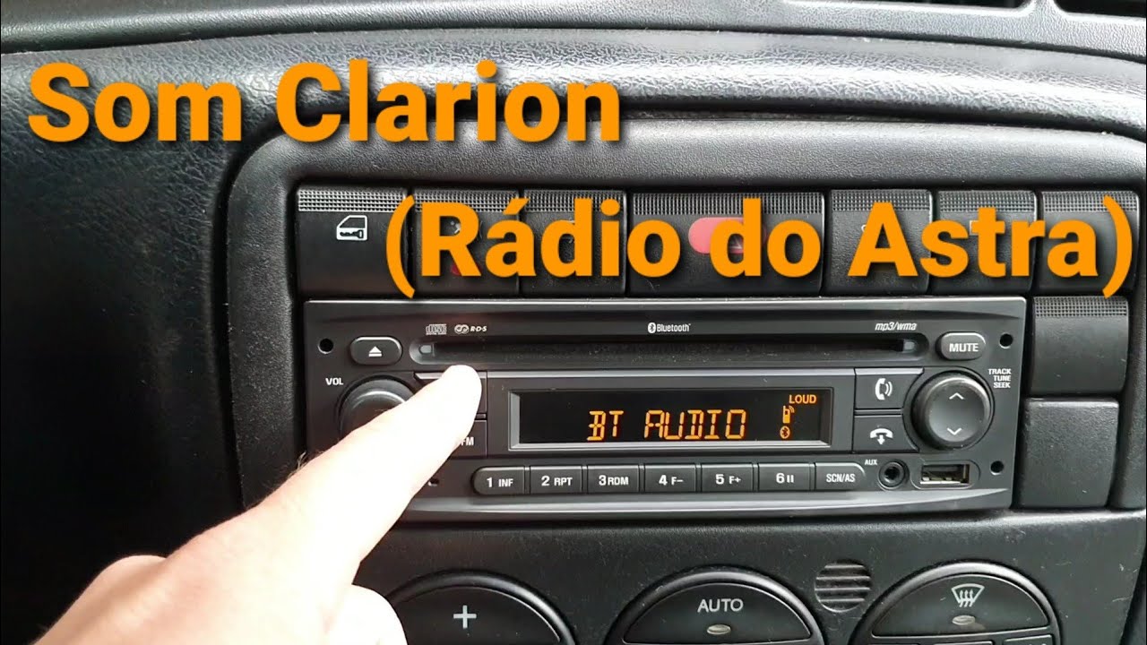 #Vectra - Funcionamento e Curiosidades do Rádio do Astra (Som Clarion com USB e Bluetooth)