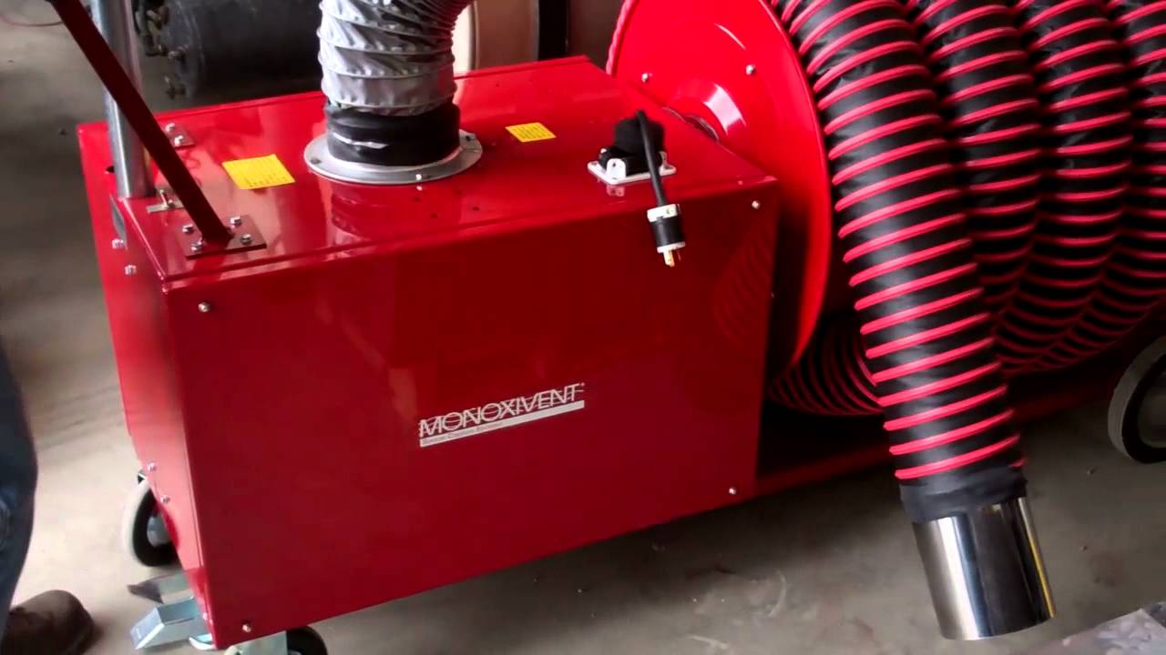 Monoxivent Portable Diesel Exhaust Removal, Eliminator