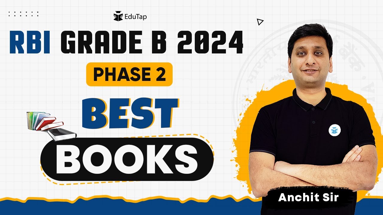 RBI Grade B Booklist Phase 2 | Best Books RBI Manager 2024 | RBI Grade B 2024 Preparation Material