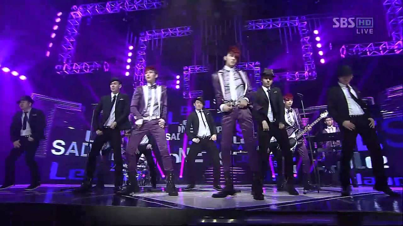 Red Apple [SADNESS] @SBS Inkigayo Популярная песня 20120408