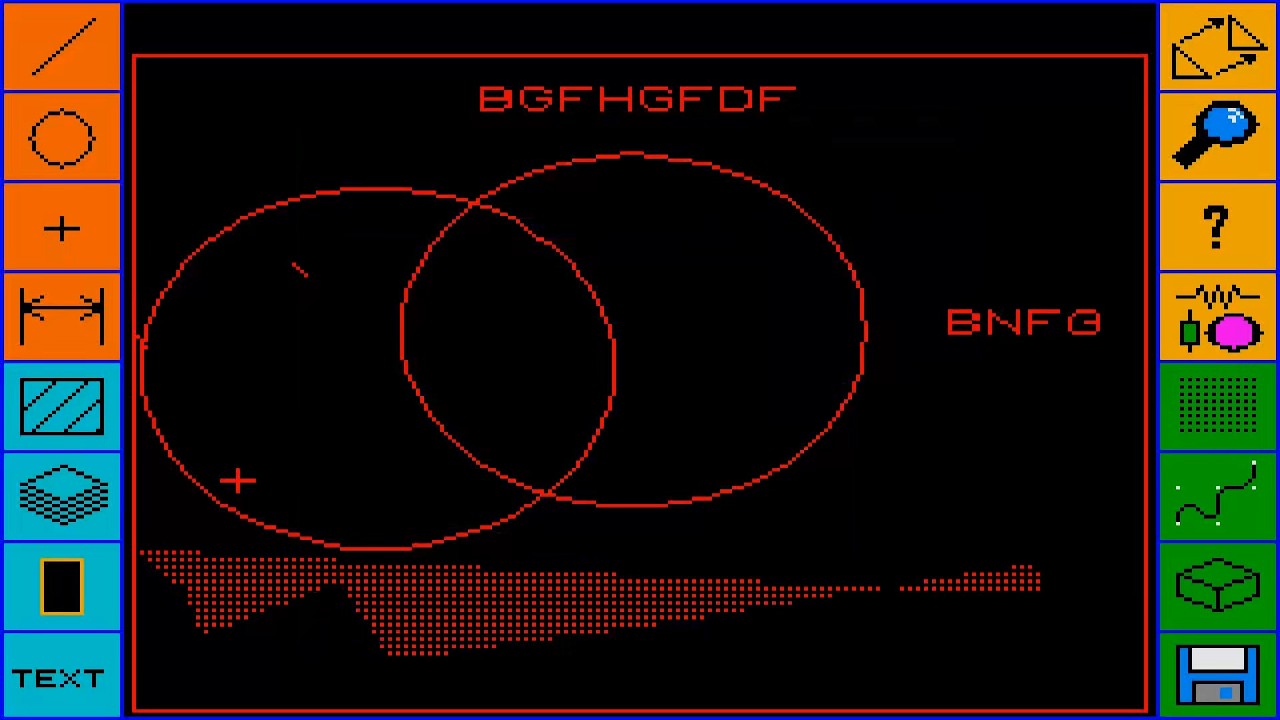ATARI ST Athena II 2 v1 80 In 1987 DRAW PAINT GRAPHICS CREATOR UTILITY TOOL By iliad Software STE