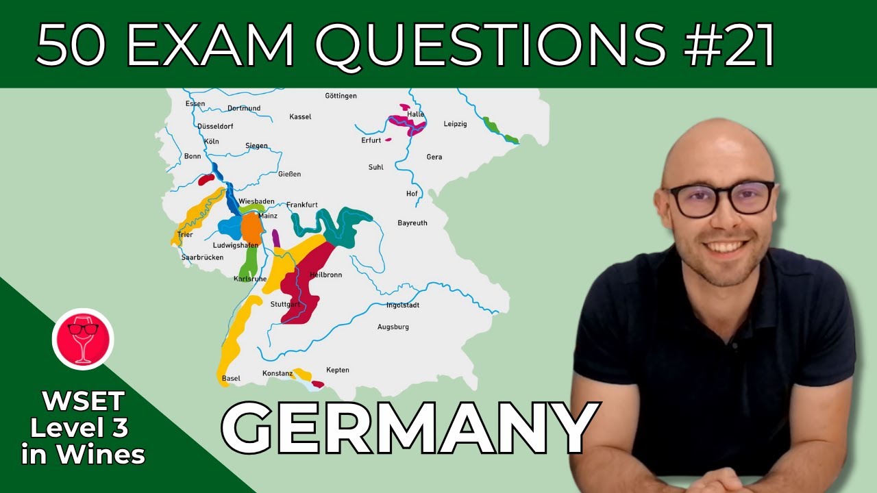 Germany | 50 WSET Level 3 in Wines Exam Questions | Thirsty and Wise I Video #21