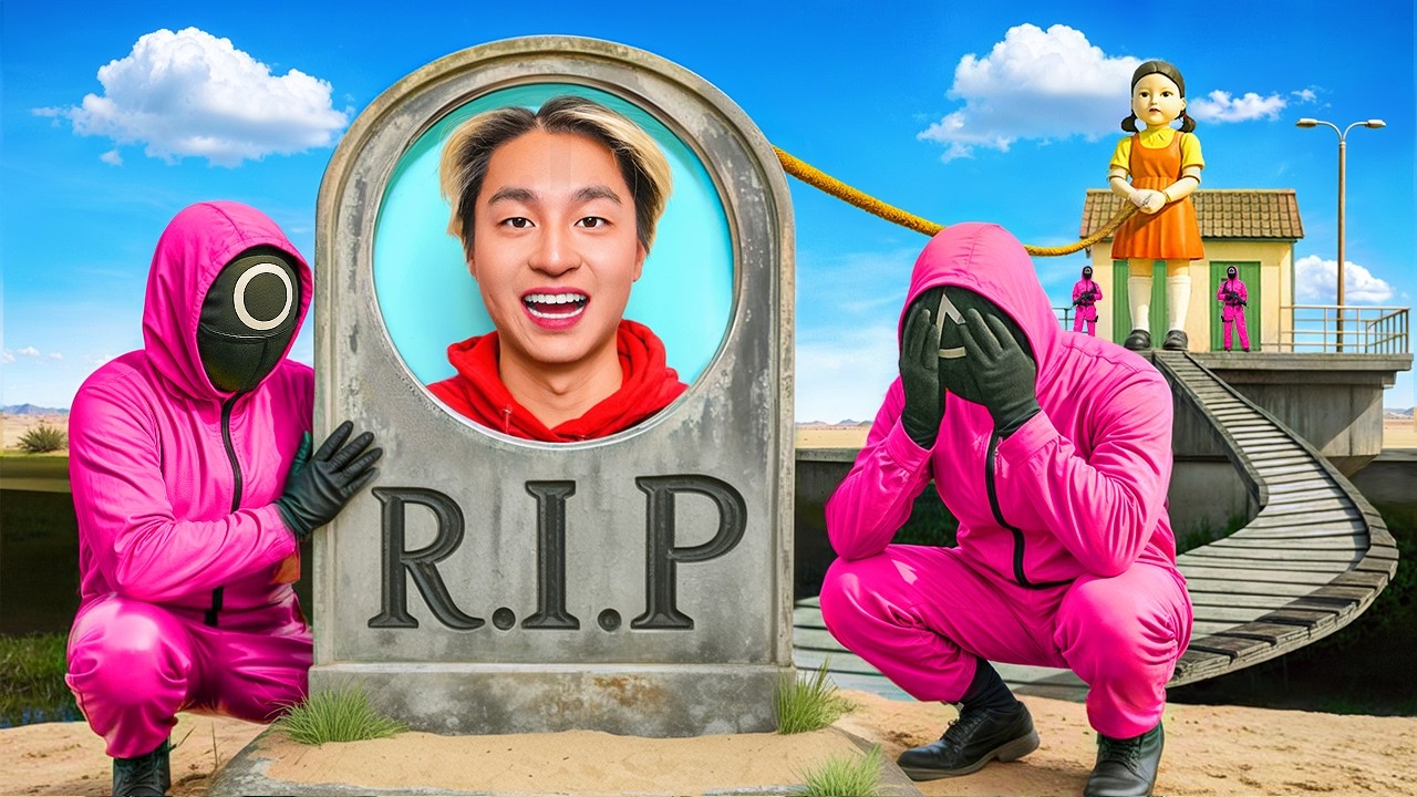 Я выжил в игре в кальмара, чтобы спасти Zhong!