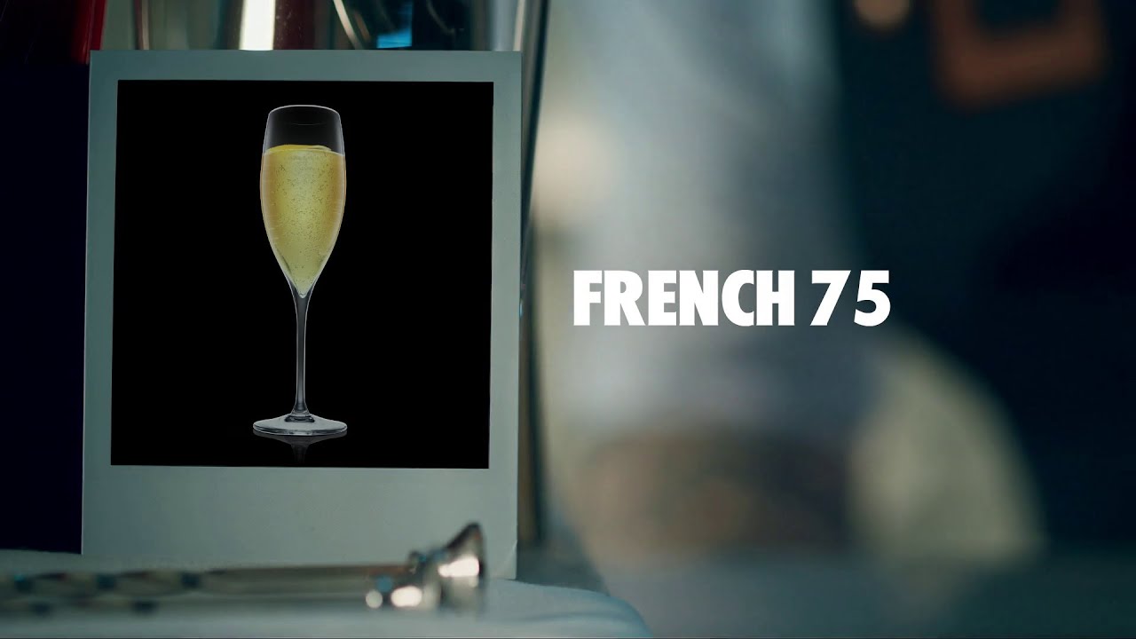 FRENCH 75 DRINK RECIPE - HOW TO MIX