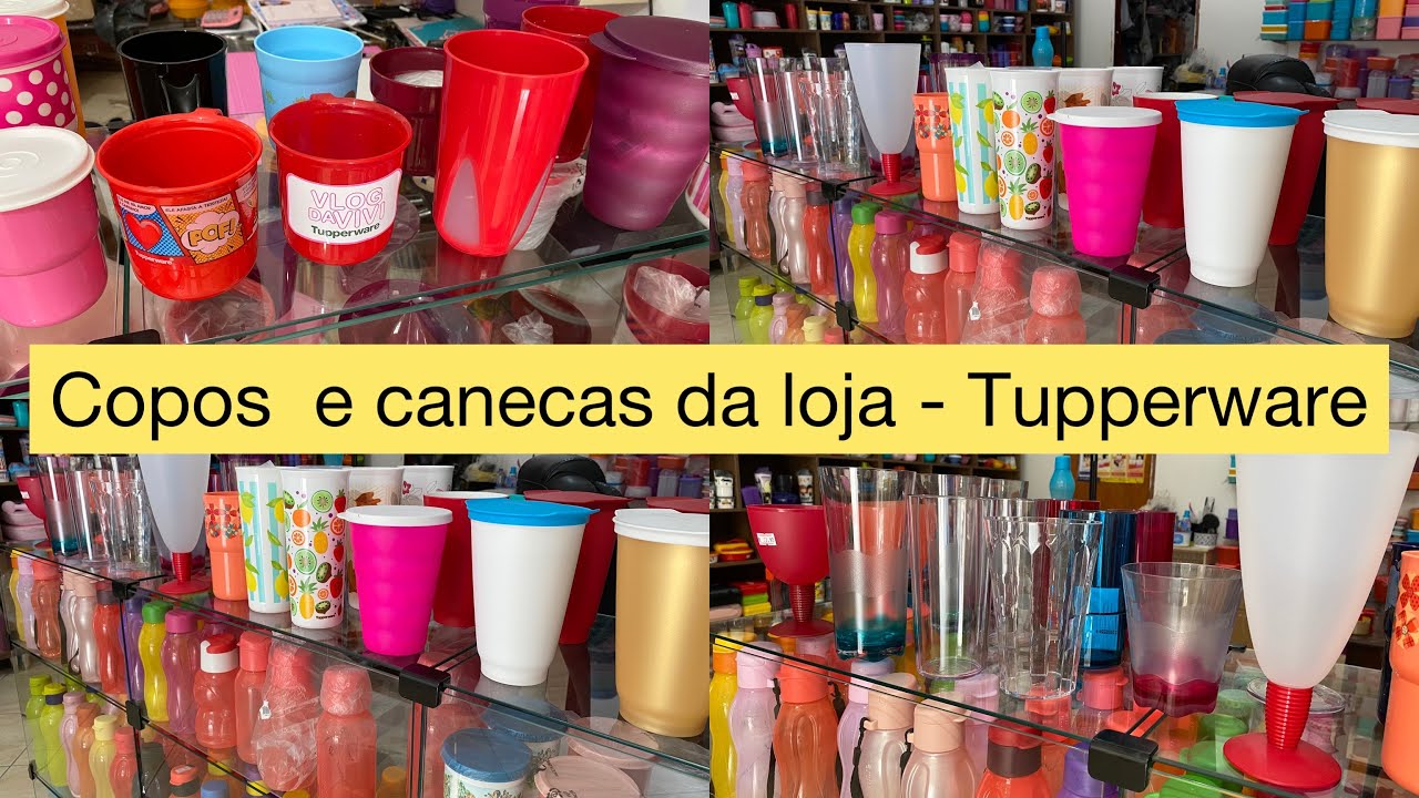 Copos e canecas da loja - Tupperware