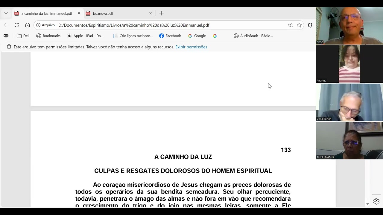 A Caminho da Luz   Capitulo XV