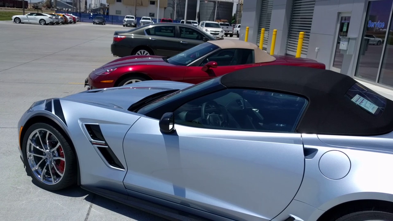 2017 Sterling Blue Metallic Grand Sport Corvette
