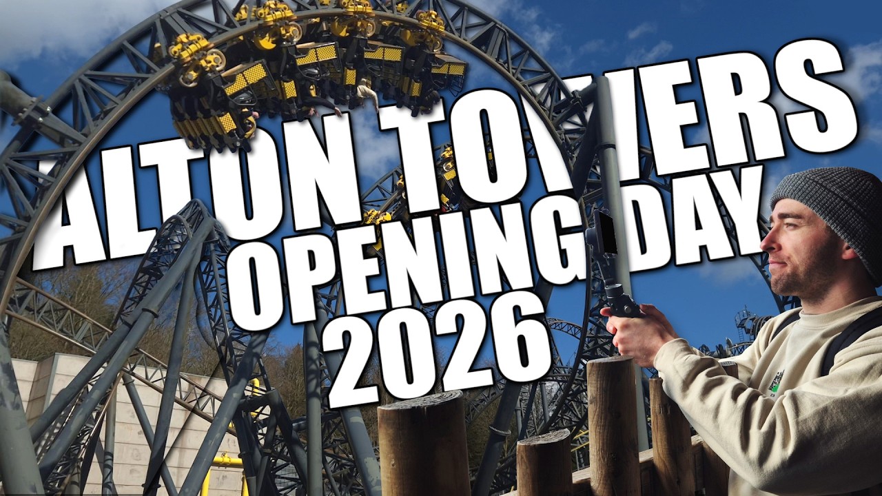The BUSIEST OPENING DAY At Alton Towers! Can We Ride It All?