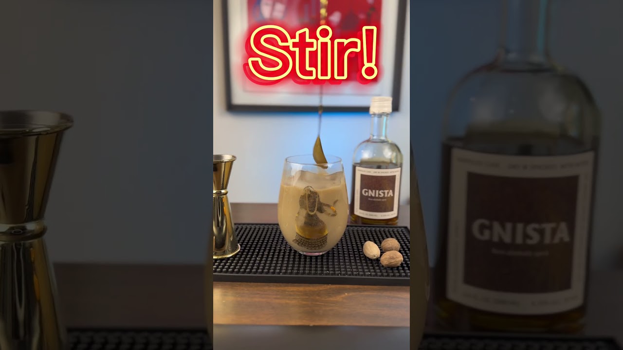 Coffee Milk Punch Non-Alcoholic! 