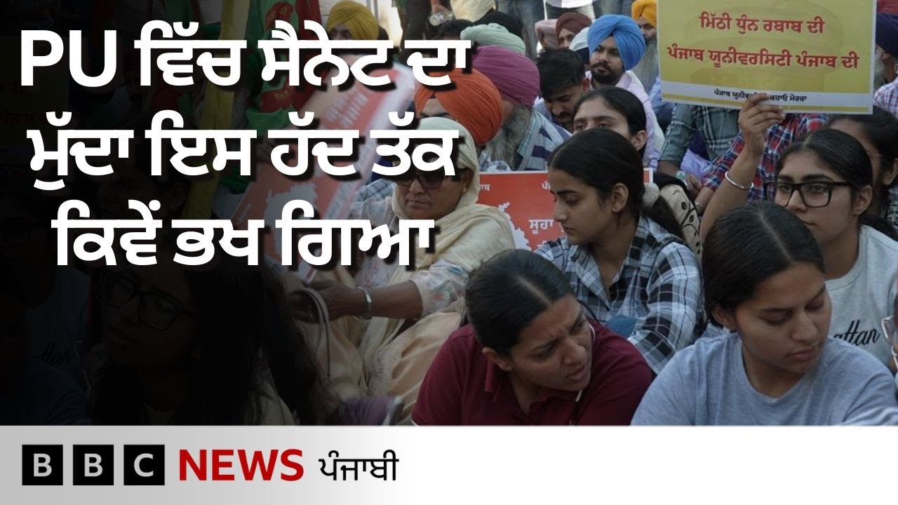 Panjab University ਵਿੱਚ ਕਿਉਂ ਹੋ ਰਹੇ ਪ੍ਰਦਰਸ਼ਨ, ਸਿਆਸੀ ਆਗੂ, ਕਿਸਾਨ ਜਥੇਬੰਦੀਆਂ ਤੇ ਕਈ ਹੋਰ ਕਿਉਂ ਹੋਏ ਸ਼ਾਮਲ | 𝐁𝐁𝐂