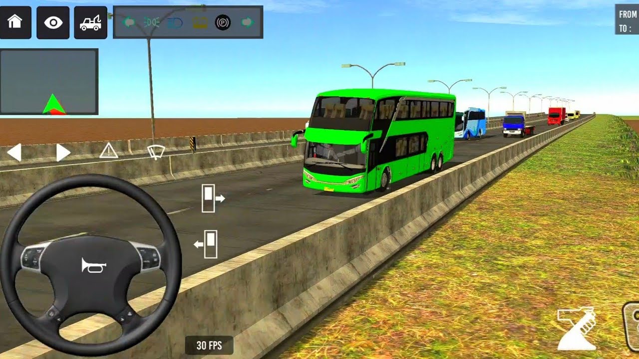 Indonesia City Bus Driving 🚌 | Euro Coach BUS SIMULATOR INDONESIA | Android 2026 Gameplay 🔥
