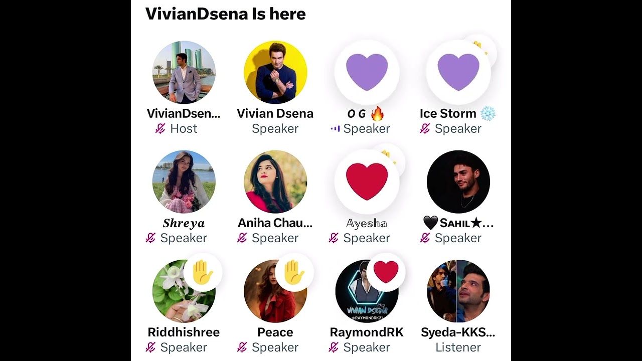 Vivian Dsena talking to fans in Twitter space❤️ (Part 1) #viviandsena #twitter #space #trending