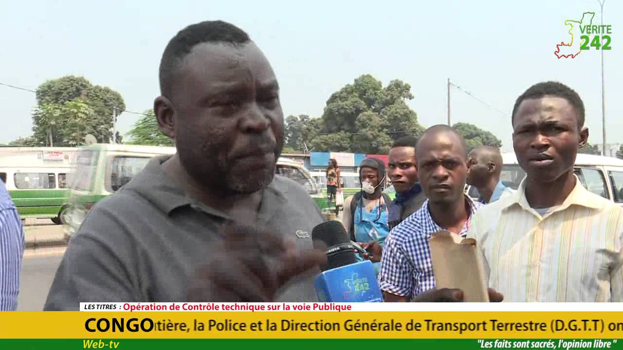 VÉRITÉ 242: Brrazzaville, Contrôle routier, nouveau permis C.E.M.A.C