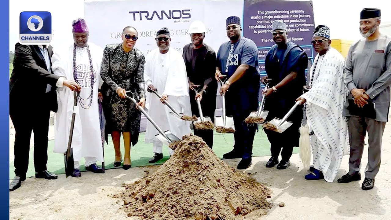 Tranos Conducts Groundbreaking Ceremony For New Facility In Ogun State