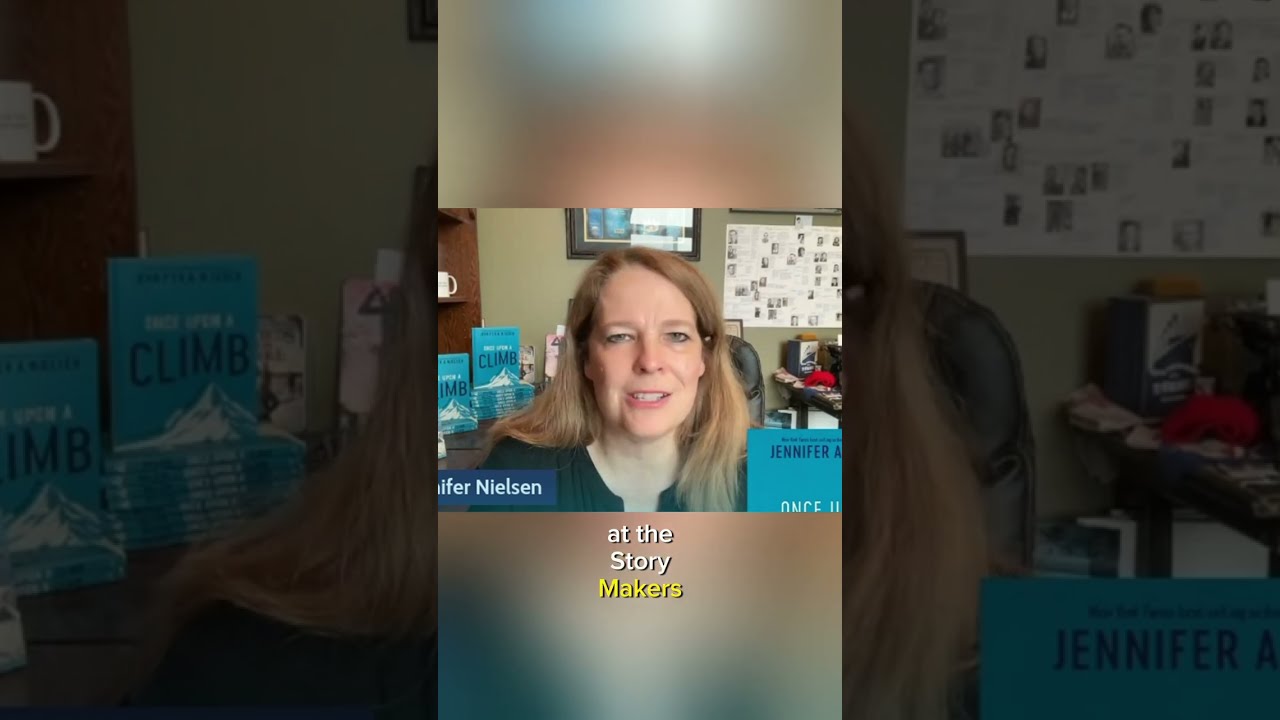 Author of Once Upon A Climb, Jennifer A. Nielsen, talks about origin of her new book