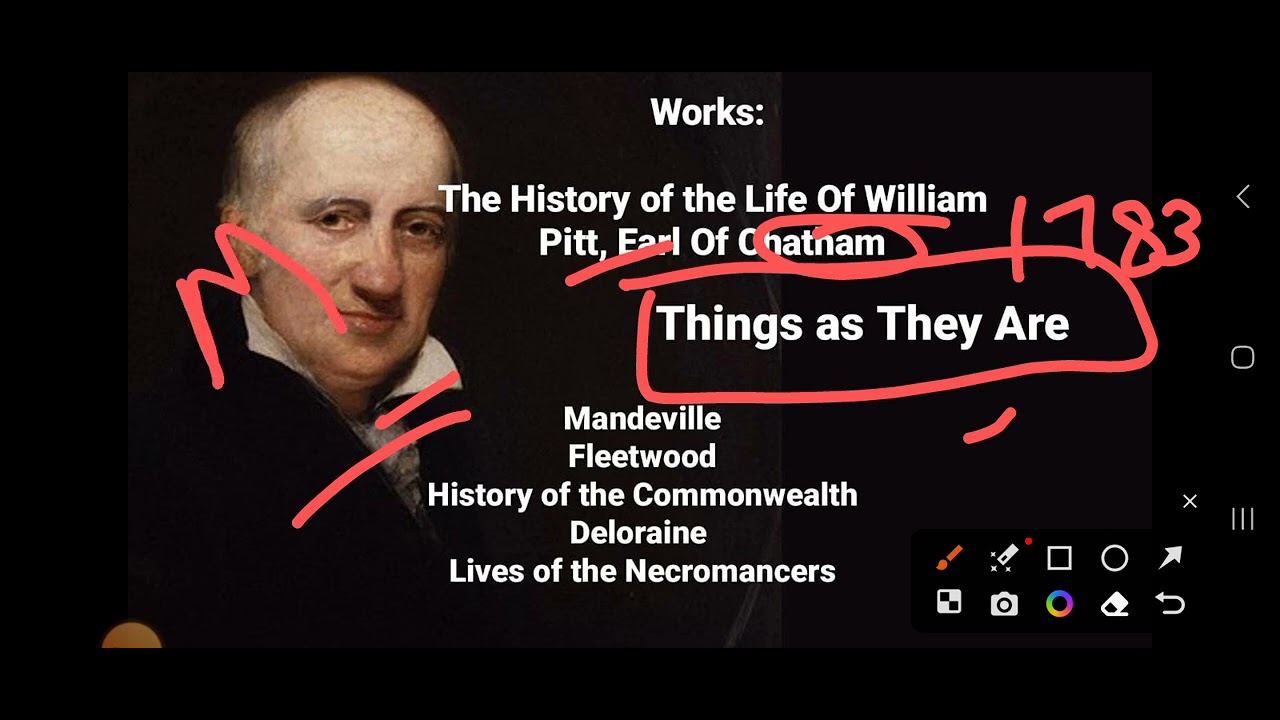 William Godwin || Romantic Age || @VSAcademyVj