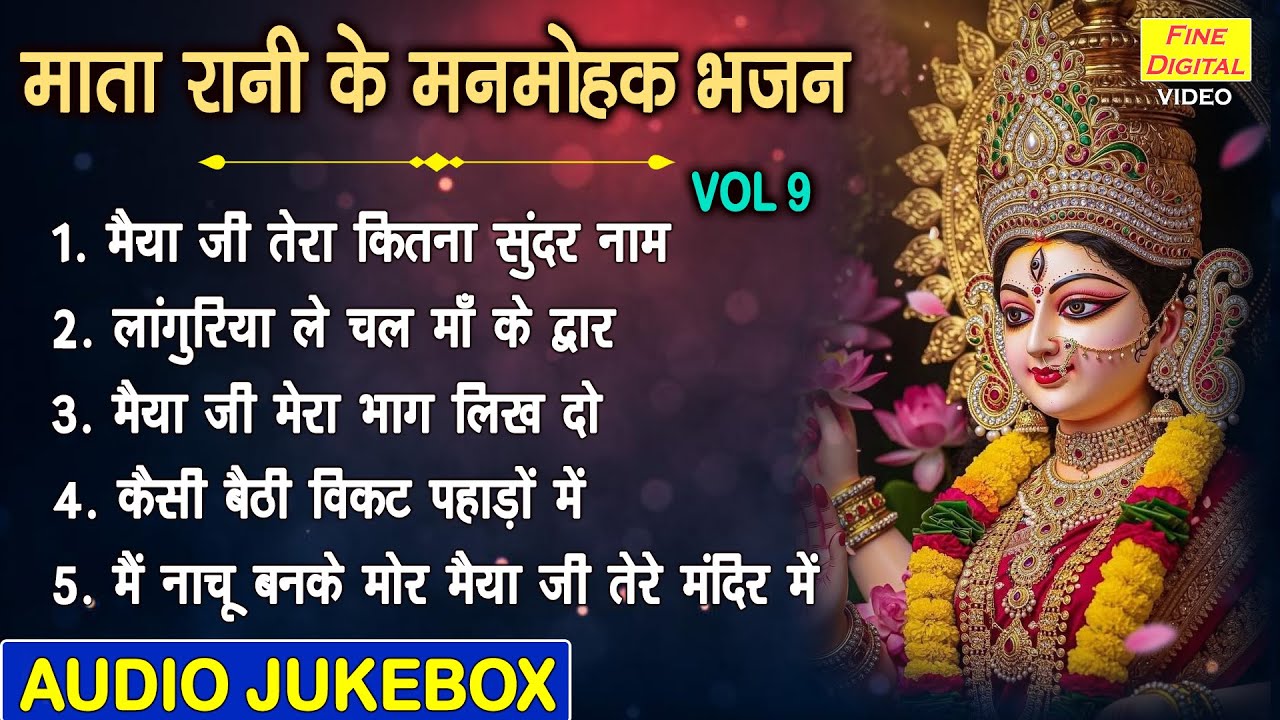 माता रानी के मनमोहक भजन Vol 09 | Mata Rani Ke Non Stop Bhajan | Navratri Bhajan 2025 [AUDIO JUKEBOX]
