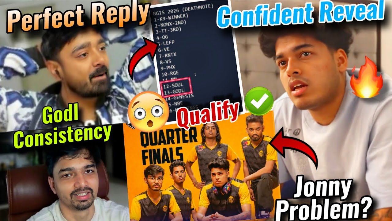 Perfect Reply On Jonny Is Problem  💯 Ankibot Reveal Jonny Confident🔥💛  Godl Quaify? 🙌 Godl Cutoff🚨 