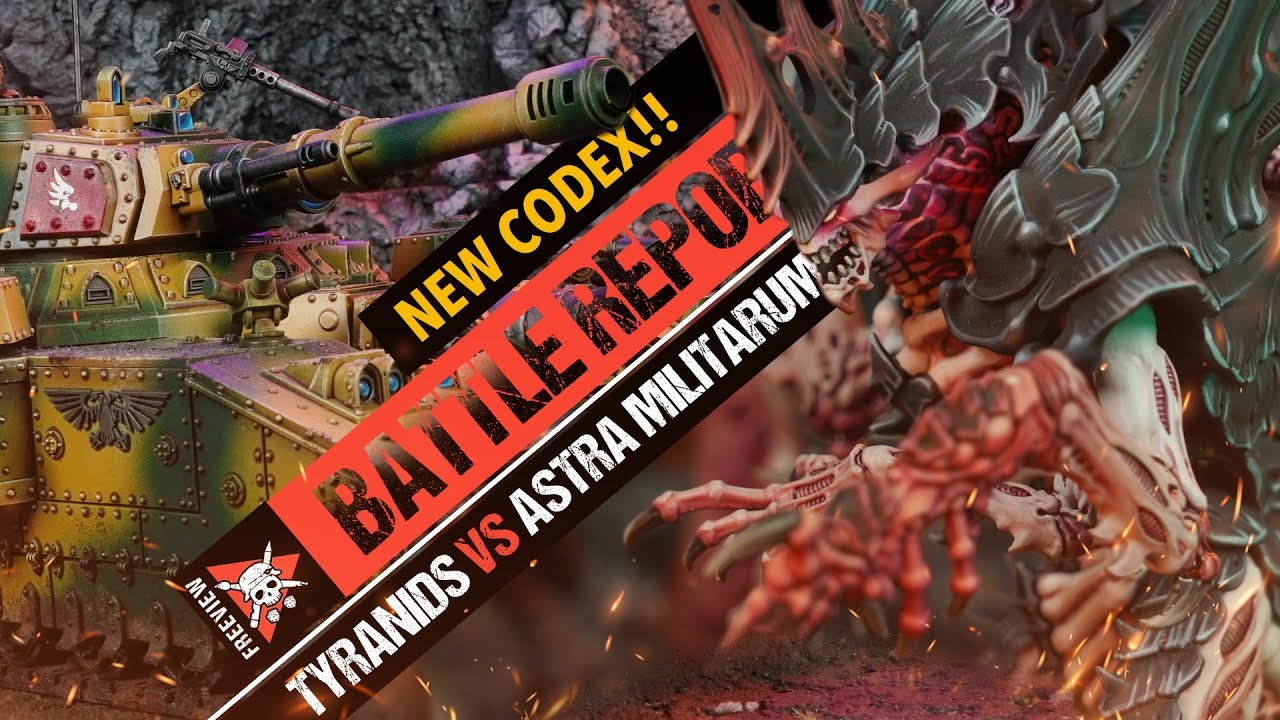 **NEW CODEX!!** Tyranids vs Astra Militarum | 3,000 POINTS Warhammer 40k Battle Report