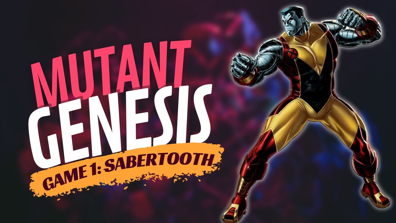 Mutant Genesis Campaign: Game 1 - Sabertooth