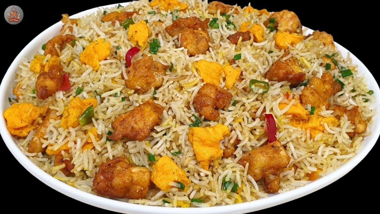 Delicious Chicken Masala Rice Recipe | Chicken Fried Rice Recipe by iFood Mania