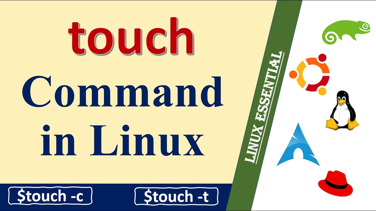 Using touch command in Linux: Know It's Real Purpose || Updating Timestamps