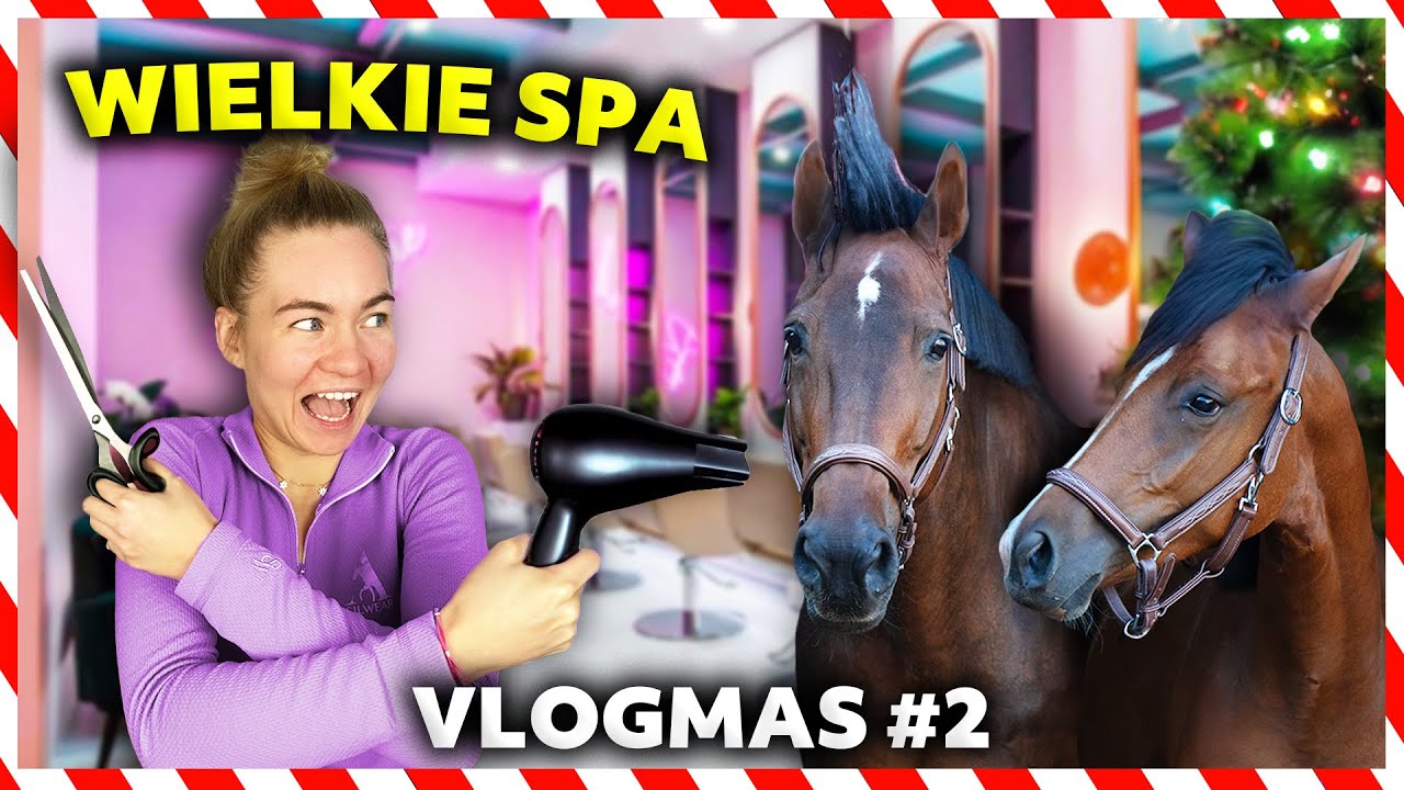 WIELKIE SPA DLA 3 KONI 🤩 | Myszy nas atakują | VLOGMAS #2