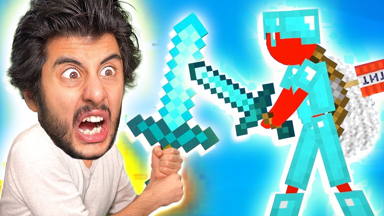 ANİMASYON VS MINECRAFT 10!! (Efsane Animasyon)
