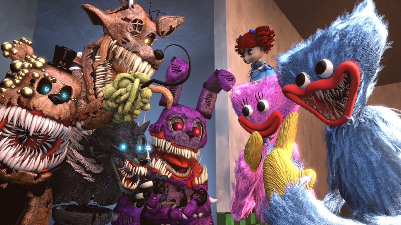 [SFM FNaF] Twisted vs Poppy Playtime