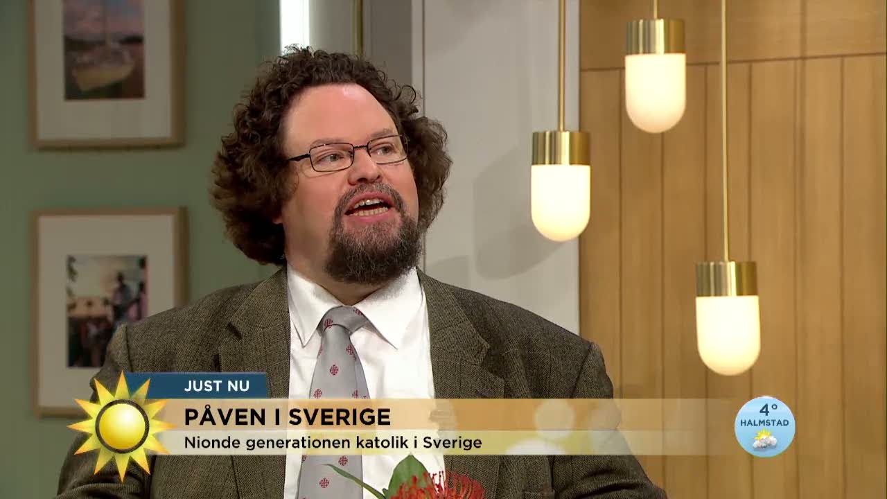 Edward Blom: Det finns en främlingsskräck mot katoliker - Nyhetsmorgon (TV4)