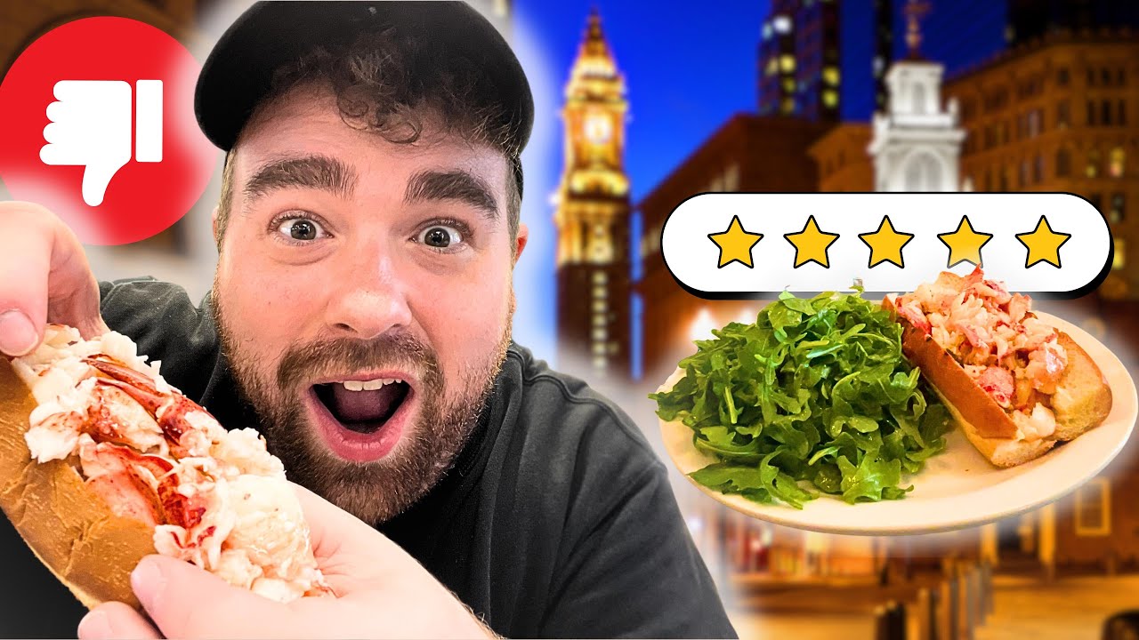 The 3 BEST LOBSTER ROLLS in BOSTON 🦞