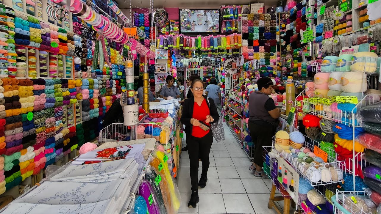 😱LA MERCERÍA🧶🪡 MAS SURTIDA CON PRECIO BAJOS TODO PARA TU BORDADO/TEJIDOS/AMIGURUMIS y más en CDMX 