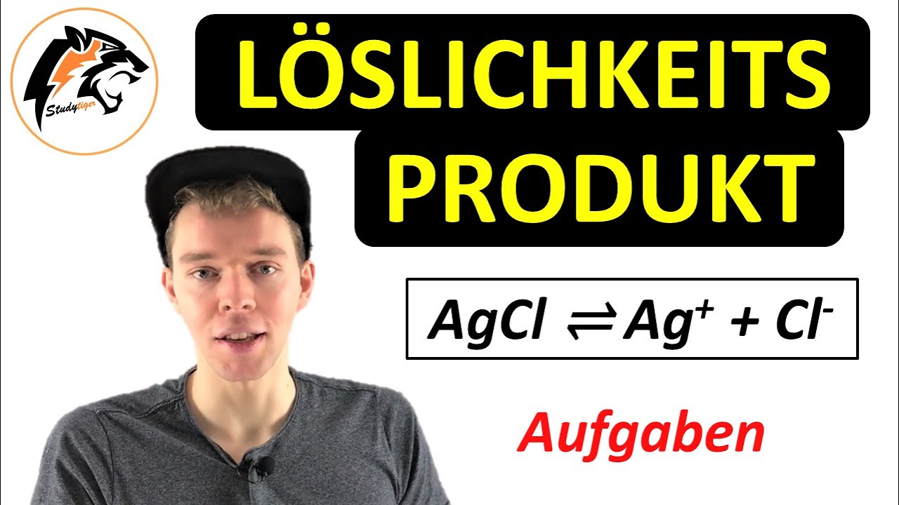 Aufgaben zum LÖSLICHKEITSPRODUKT | Leichte Aufgaben