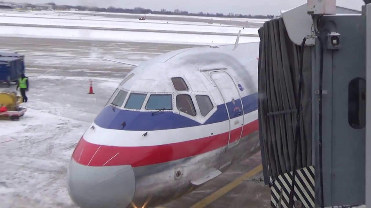 American Airlines MD-80 KMSP-KORD Full Flight