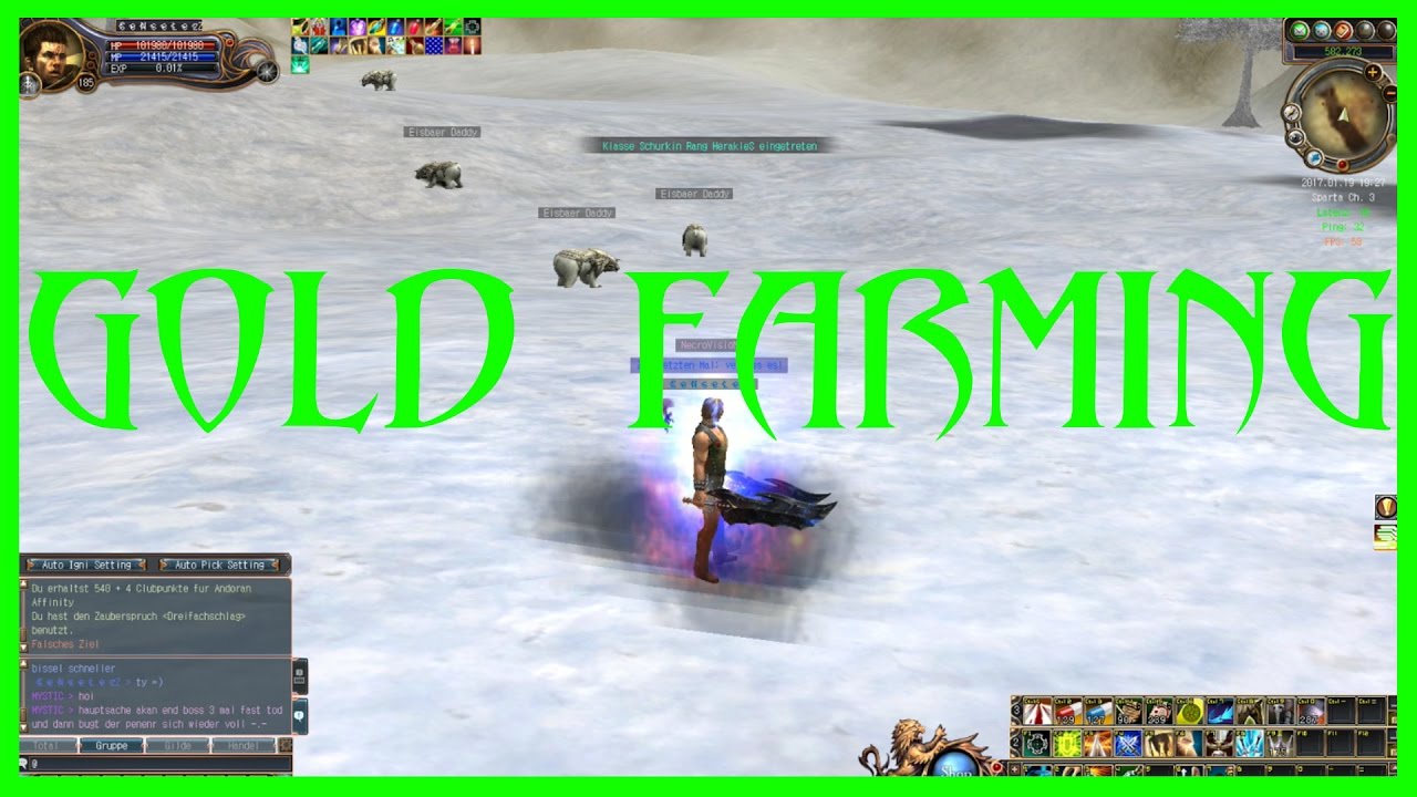 Last Chaos - [300] - GOLD farming ♫ ♫ ♫