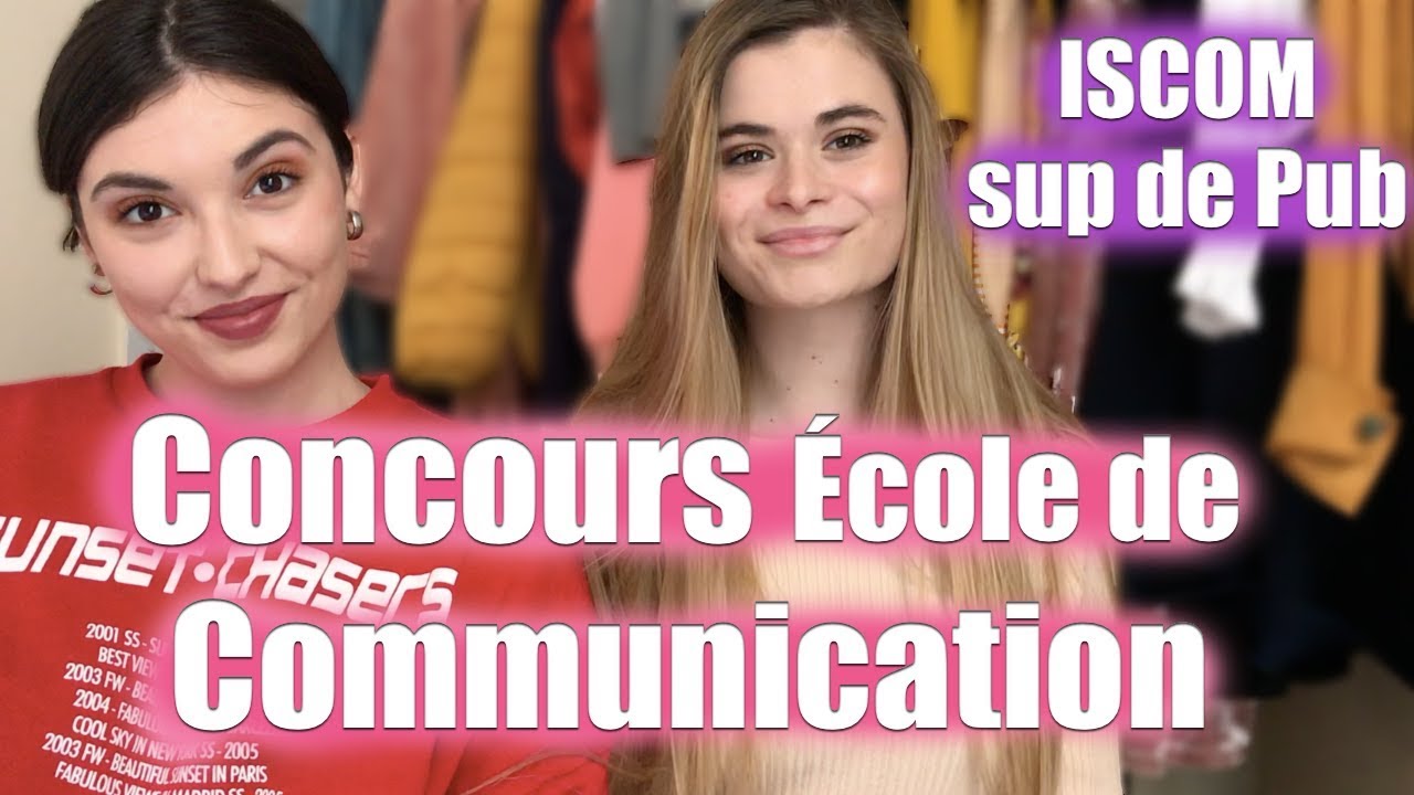 Concours Ecole de Communication - ISCOM, SUP DE PUB