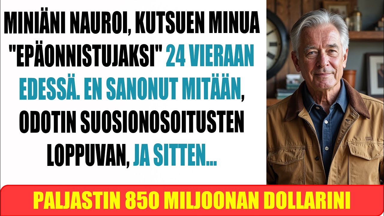 Miniäni suuteli otsaani ja lähti, sitten vartija huusi: 'SEIS! Älä koske tuohon lasiin'