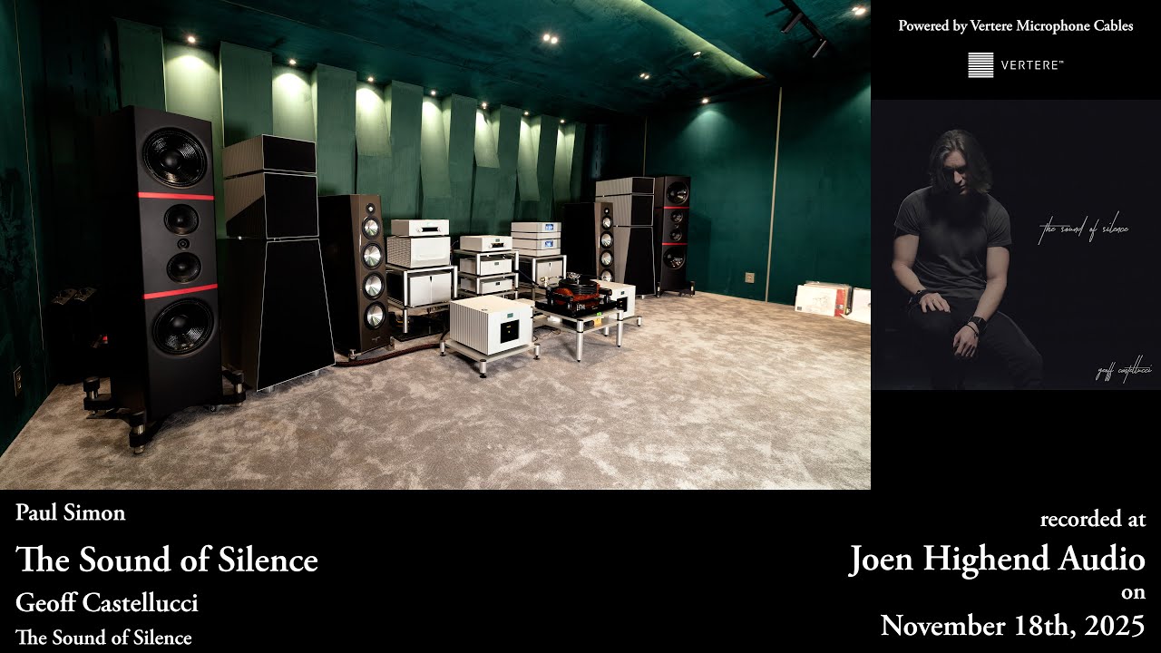 Geoff Castellucci - The Sound of Silence | Goldmund Theia/Telos 2800/Mimesis Reference | c|AQWO 2