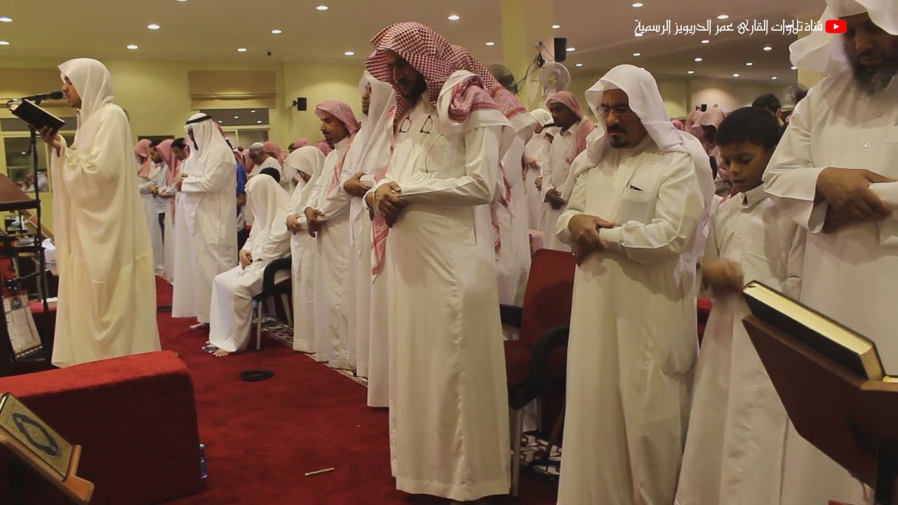 القارئ عمر الدريويز | الليلة السادسة من صلاة التراويح رمضان 1440 |ماتيسر من سورة الأعراف