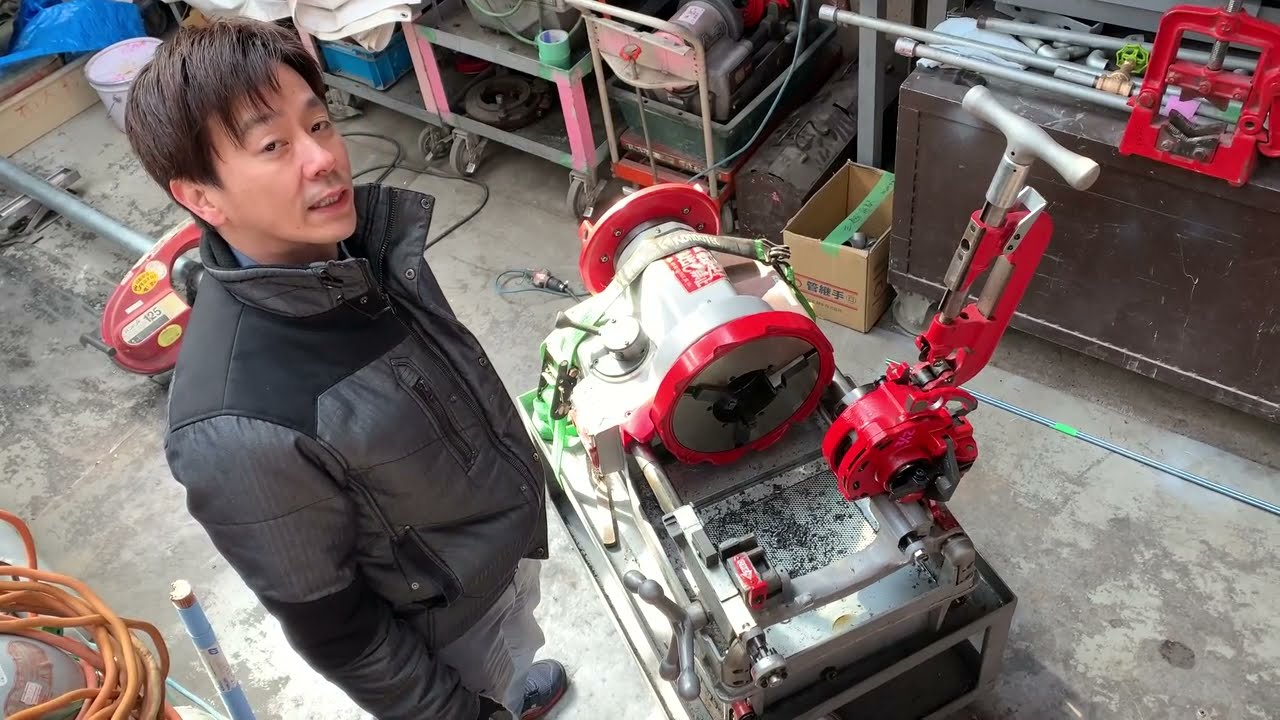 転造ねじの施工方法