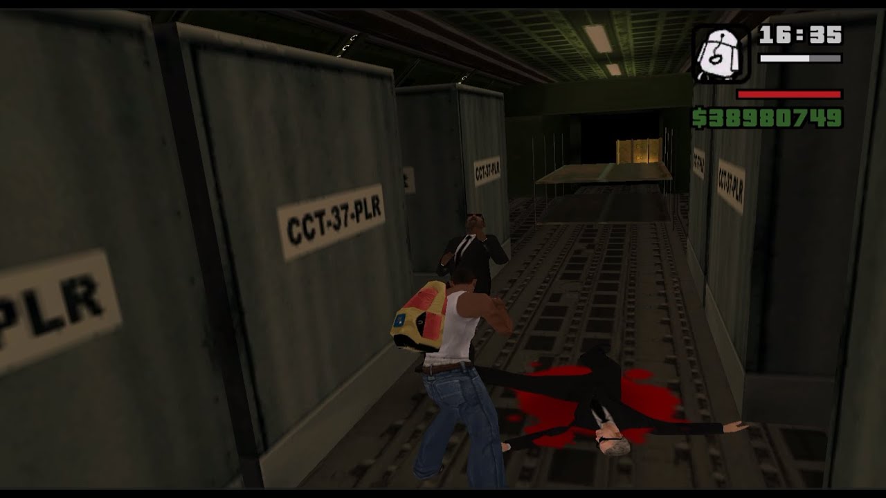 GTA San Andreas(with cheat codes)STOWAWAY . PART 77