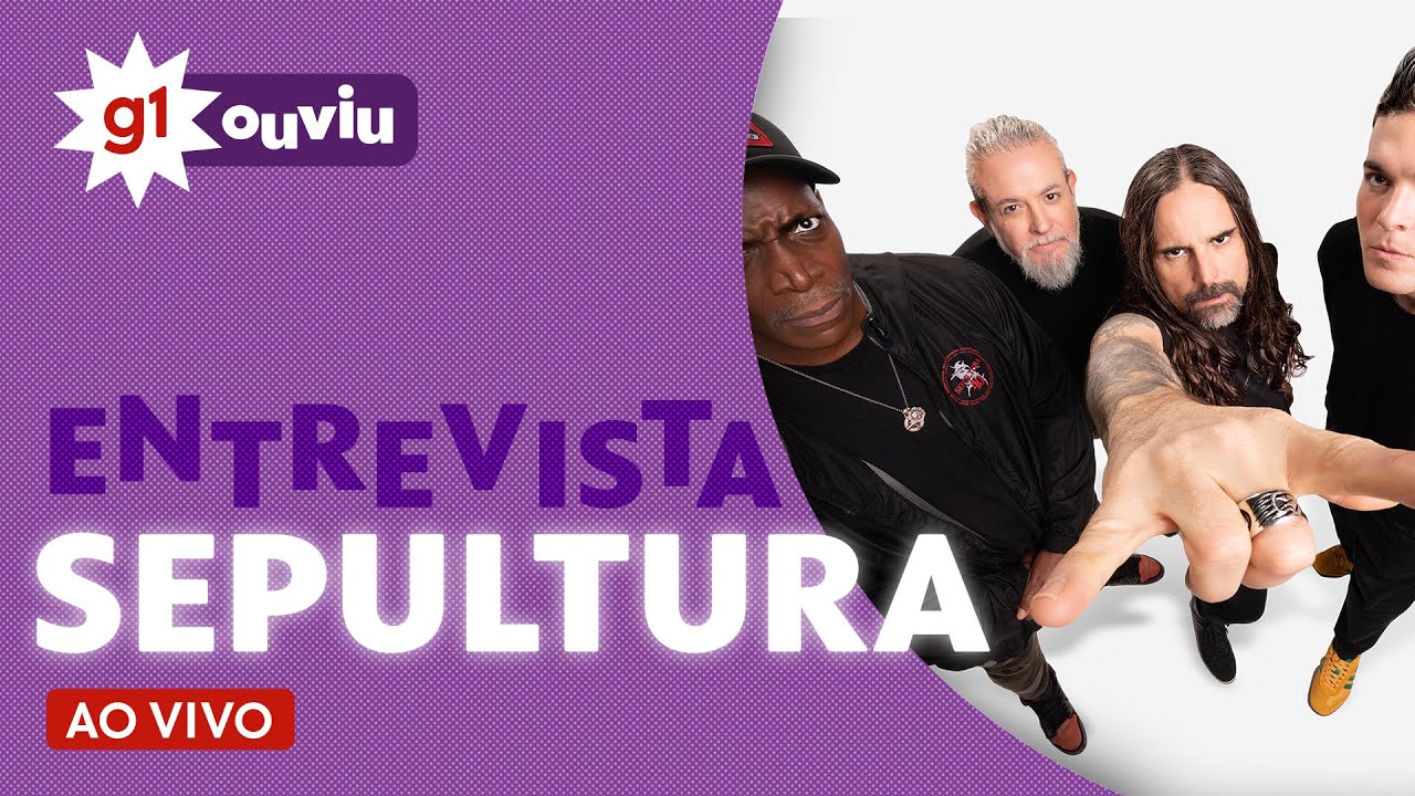 Sepultura é o entrevistado do g1 Ouviu desta terça-feira (25) | #g1ouviu