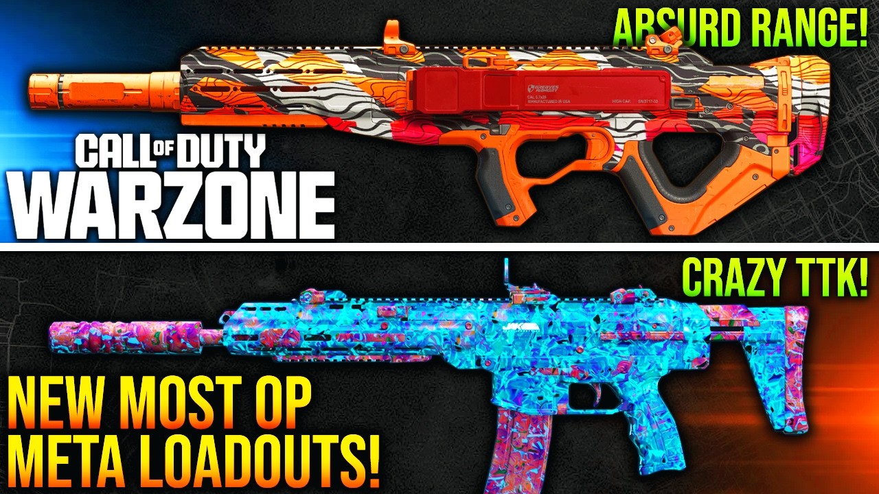 WARZONE: New TOP 5 MOST OVERPOWERED META LOADOUTS! (WARZONE Best Weapons)